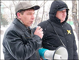 20 марта 2010 г., Барнаул   Акция протеста автомобилистов