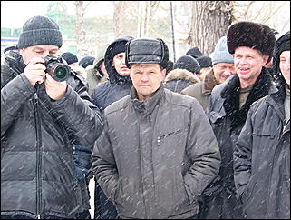 20 марта 2010 г., Барнаул   Акция протеста автомобилистов