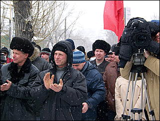 20 марта 2010 г., Барнаул   Акция протеста автомобилистов