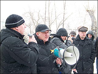 20 марта 2010 г., Барнаул   Акция протеста автомобилистов