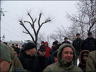 20 марта 2010 г., Барнаул   Акция протеста автомобилистов