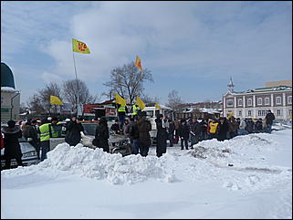 19 марта 2011 г., Барнаул   Акция протеста автомобилистов