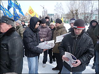19 марта 2011 г., Барнаул   Акция протеста автомобилистов
