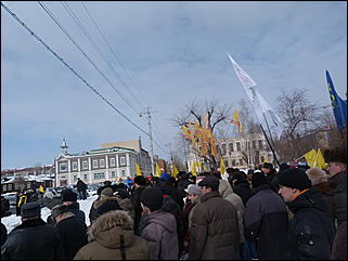 19 марта 2011 г., Барнаул   Акция протеста автомобилистов