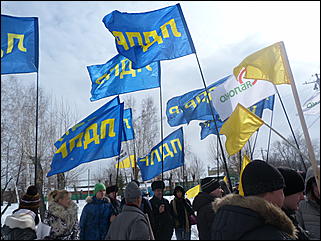 19 марта 2011 г., Барнаул   Акция протеста автомобилистов