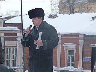 19 марта 2011 г., Барнаул   Акция протеста автомобилистов