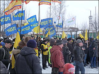 19 марта 2011 г., Барнаул   Акция протеста автомобилистов