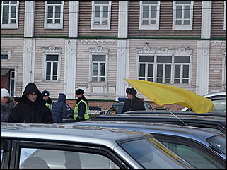 19 марта 2011 г., Барнаул   Акция протеста автомобилистов