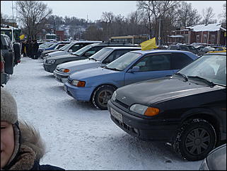 19 марта 2011 г., Барнаул   Акция протеста автомобилистов