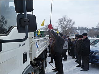 19 марта 2011 г., Барнаул   Акция протеста автомобилистов
