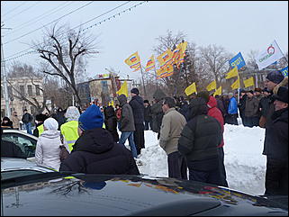 19 марта 2011 г., Барнаул   Акция протеста автомобилистов