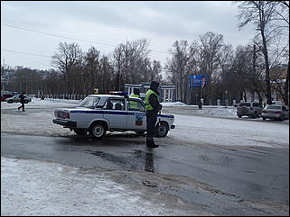 19 марта 2011 г., Барнаул   Акция протеста автомобилистов