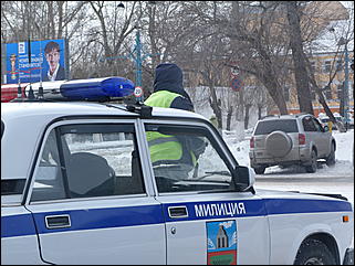 19 марта 2011 г., Барнаул   Акция протеста автомобилистов