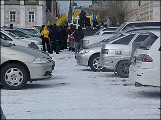 19 марта 2011 г., Барнаул   Акция протеста автомобилистов