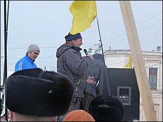19 марта 2011 г., Барнаул   Акция протеста автомобилистов