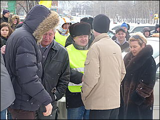 19 марта 2011 г., Барнаул   Акция протеста автомобилистов