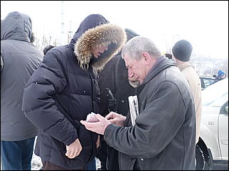 19 марта 2011 г., Барнаул   Акция протеста автомобилистов