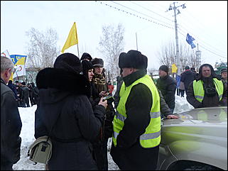 19 марта 2011 г., Барнаул   Акция протеста автомобилистов