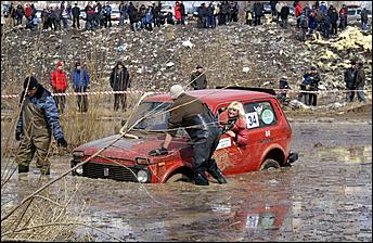 9 апреля 2006 г., Барнаул   Трофи-спринт "Апрельский кураж" <BR>фото: Ольга Комиссарова 