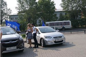  Команда Автоцентра АНТ Hyundai на Автопробеге Бийск-Бочкари-Горный Алтай -Майма
