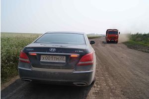  Команда Автоцентра АНТ Hyundai на Автопробеге Бийск-Бочкари-Горный Алтай -Майма
