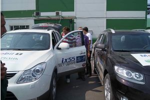   Команда Автоцентра АНТ Hyundai на Автопробеге Бийск-Бочкари-Горный Алтай -Майма
