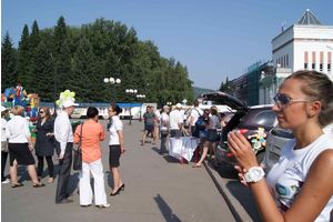   Команда Автоцентра АНТ Hyundai на Автопробеге Бийск-Бочкари-Горный Алтай -Майма
