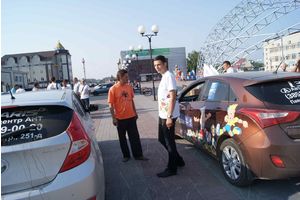   Команда Автоцентра АНТ Hyundai на Автопробеге Бийск-Бочкари-Горный Алтай -Майма
