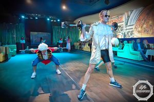   Автосалон Mitsubishi Автоцентра АНТ поздравил сеть фитнес-клубов Сафари с днем рождения!