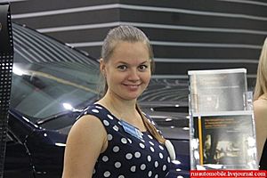   Самые красивые девушки автошоу в Москве