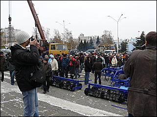 24 октября 2009 г., Барнаул   Всероссийская акция протеста автомобилистов
