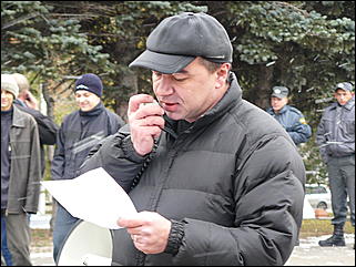 24 октября 2009 г., Барнаул   Всероссийская акция протеста автомобилистов