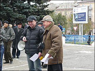 24 октября 2009 г., Барнаул   Всероссийская акция протеста автомобилистов