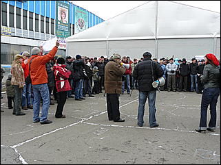 24 октября 2009 г., Барнаул   Всероссийская акция протеста автомобилистов