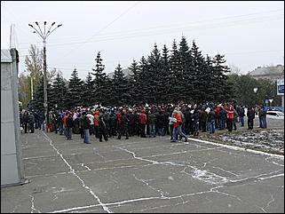 24 октября 2009 г., Барнаул   Всероссийская акция протеста автомобилистов