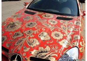   Аэрография на автомобилях