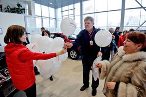   20 апреля 2013г. презентация нового NISSAN ALMERA в Автоцентре АНТ