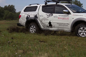   Автоцентр АНТ официальный дилер автомобилей Mitsubishi провел экстремальный тест-драйв легендарных японских внедорожников