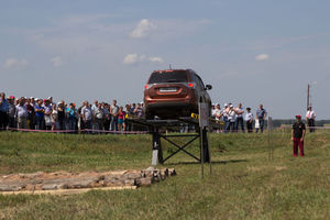   Автоцентр АНТ официальный дилер автомобилей Mitsubishi провел экстремальный тест-драйв легендарных японских внедорожников