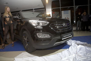   Автоцентр АНТ - официальный дилер Hyundai провел одновременно презентацию четырех автомобилей