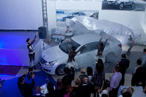   Автоцентр АНТ - официальный дилер Hyundai провел одновременно презентацию четырех автомобилей