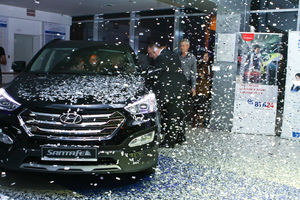   Автоцентр АНТ - официальный дилер Hyundai провел одновременно презентацию четырех автомобилей