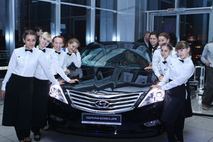   Автоцентр АНТ - официальный дилер Hyundai провел одновременно презентацию четырех автомобилей