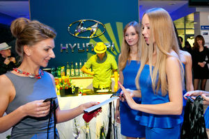   Автоцентр АНТ - официальный дилер Hyundai провел одновременно презентацию четырех автомобилей