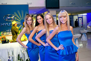   Автоцентр АНТ - официальный дилер Hyundai провел одновременно презентацию четырех автомобилей