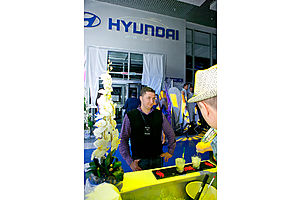   Автоцентр АНТ - официальный дилер Hyundai провел одновременно презентацию четырех автомобилей