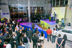   Автоцентр АНТ - официальный дилер Hyundai провел одновременно презентацию четырех автомобилей