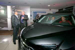   Автоцентр АНТ - официальный дилер Hyundai провел одновременно презентацию четырех автомобилей