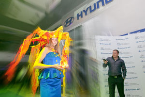   Автоцентр АНТ - официальный дилер Hyundai провел одновременно презентацию четырех автомобилей