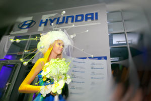   Автоцентр АНТ - официальный дилер Hyundai провел одновременно презентацию четырех автомобилей